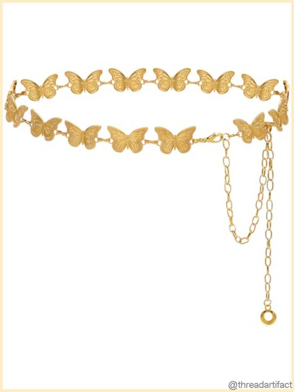 Alloy Waist Chain Belt Body Jewelry for Women Girls